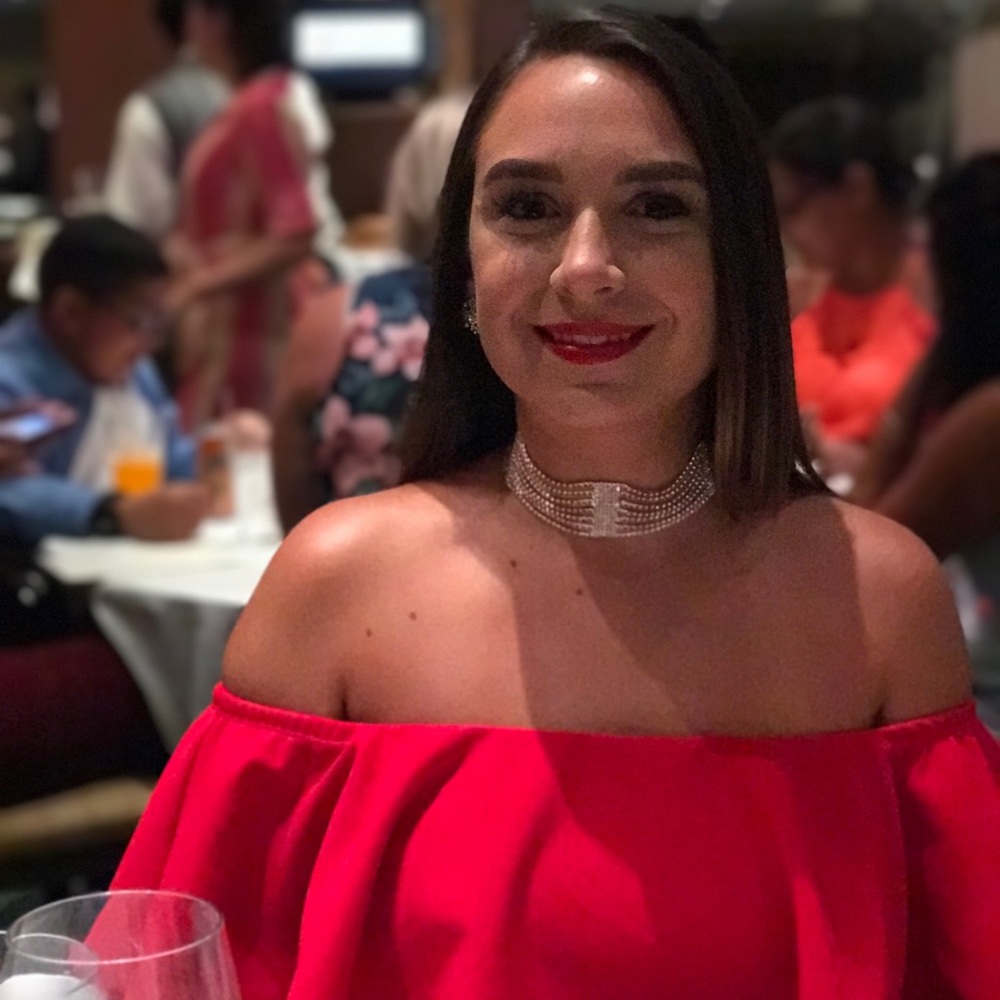 Red Ruffled Top Dress - Picture 2 of 3